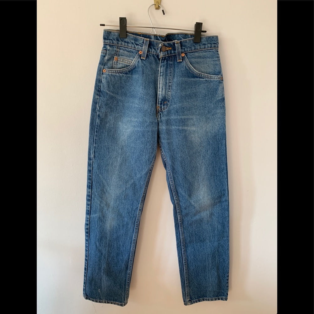 Vintage Levis 505 Orange Tab 27W